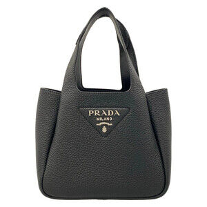 Prada Vitello Daino Black Leather #339867P23B
